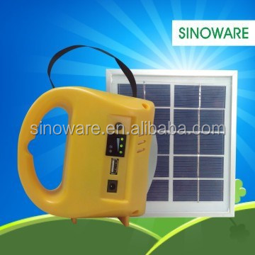 Rechargeable led solar lantern with cell phone charger study lamp