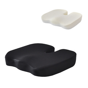 U Shape Seat Cushion-Wholesale luxury comfort memory foam coccyx donut office chair orthopedic seat cushion seat