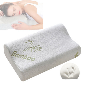 Bed Cervical  Neck Rest Orthopedic Coccyx Contour Low MOQ Cervical Orthopedic Memory Foam Pillow for Adult Sleeping