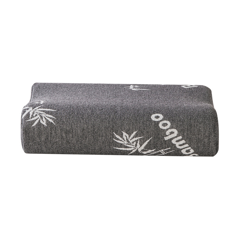 Contour Pillows-Bamboo Fiber White -Memory Foam Pillow Ventilated Slow Rebound silicon siliconised hollow fiber Pillow