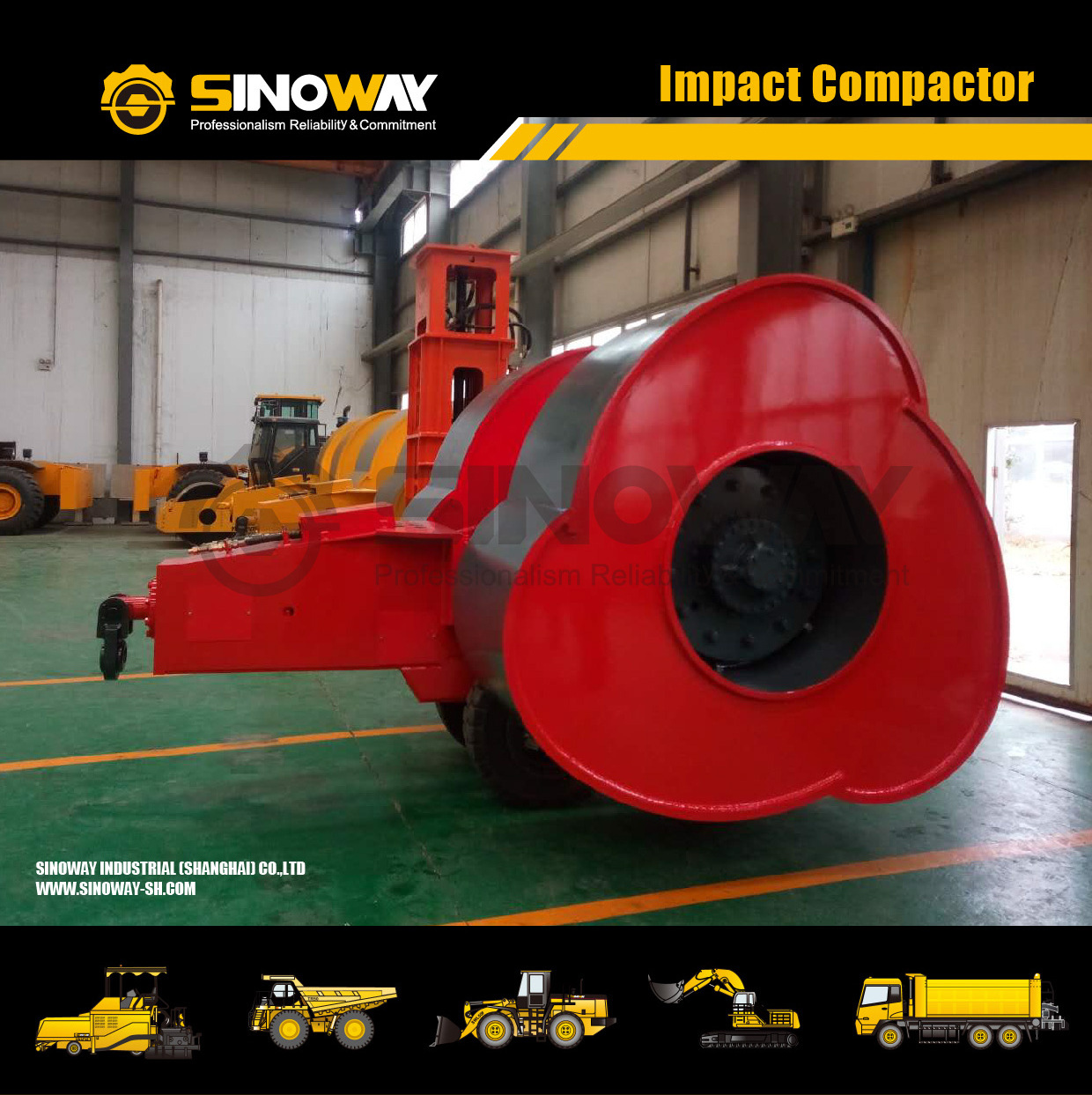 Dynamic 6830 Impact Compactor High Energy Rapid Impact Compaction Machine for sale