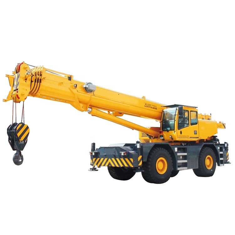 Heavy duty 50 Ton off- Road Mobile Crane 4x4 hydraulic Rough Terrain Crane price