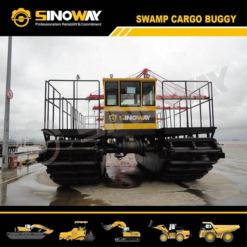 Good performance 10 ton buggy amphibie for Geotechnical survey