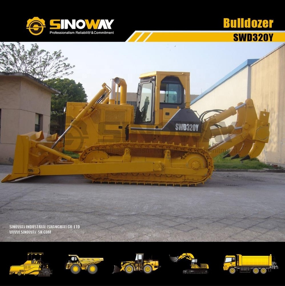 320 HP 36 Tons China New Condition Crawler  Bulldozer SWD320Y For Sale