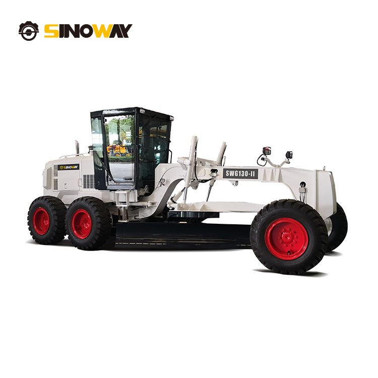 High quality 130hp mini motor grader 10 ton road grader larger cutting angle new price