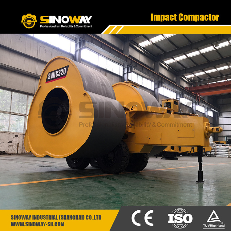 Trilateral Impact Roller 6820 6825 6830 6835 Impact Compacting Roller in Indonesia for sale