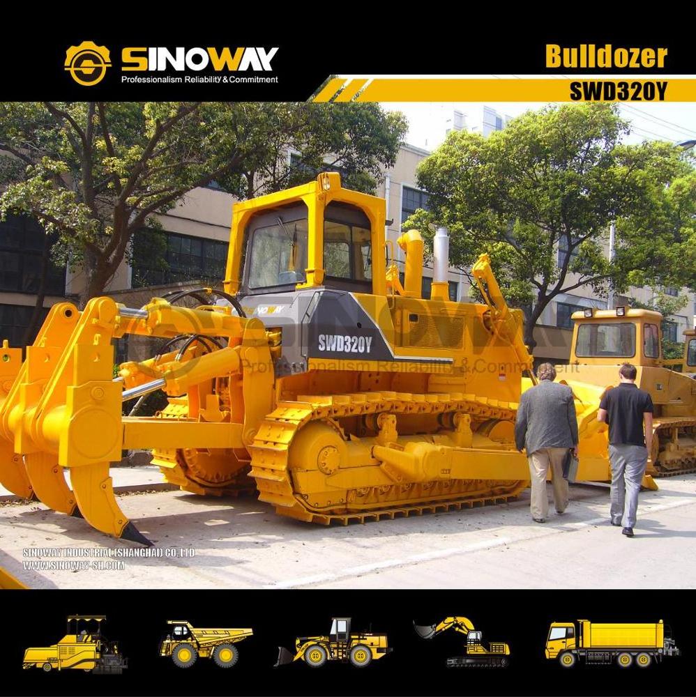 320 HP 36 Tons China New Condition Crawler  Bulldozer SWD320Y For Sale