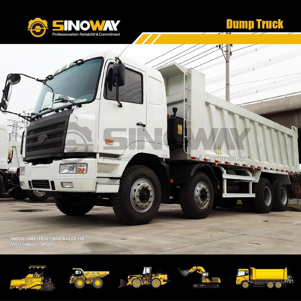 China heavy duty 40 tons tipper truck 8X4 dump truck tipper for sale