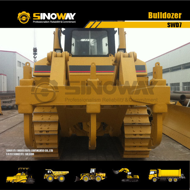 Chinese Supplier 230 HP SWD7 Bulldozers with Winch and Sweeps for Sale