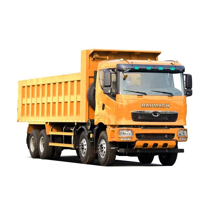 Heavy duty 430hp dump truck tipper 8x4 12 wheel sand tipper truck euro 3