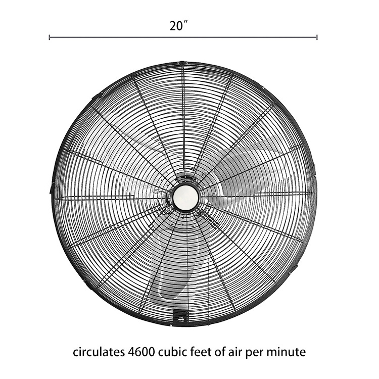 Quality Oscillating Wall-Mounted 16 Inch 20 Inch 24 Inch 30 Inch Growing Fans Flexstar