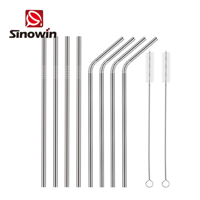 Hot Reusable Drinking Straw Stainless Steel Drinking Straws