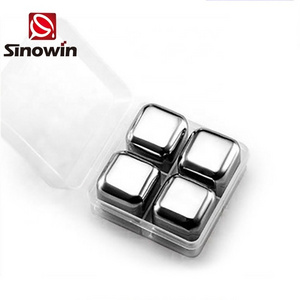 Hot Selling Chilling Stones Stainless Steel Ice Cube for Bar Accessories