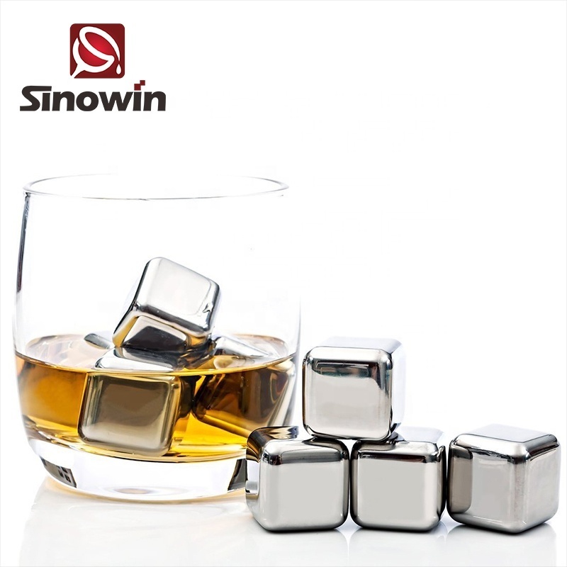 Hot Selling Chilling Stones Stainless Steel Ice Cube for Bar Accessories