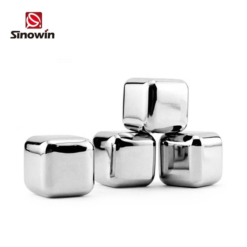 Hot Selling Chilling Stones Stainless Steel Ice Cube for Bar Accessories