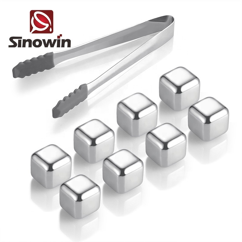 Hot Selling Chilling Stones Stainless Steel Ice Cube for Bar Accessories