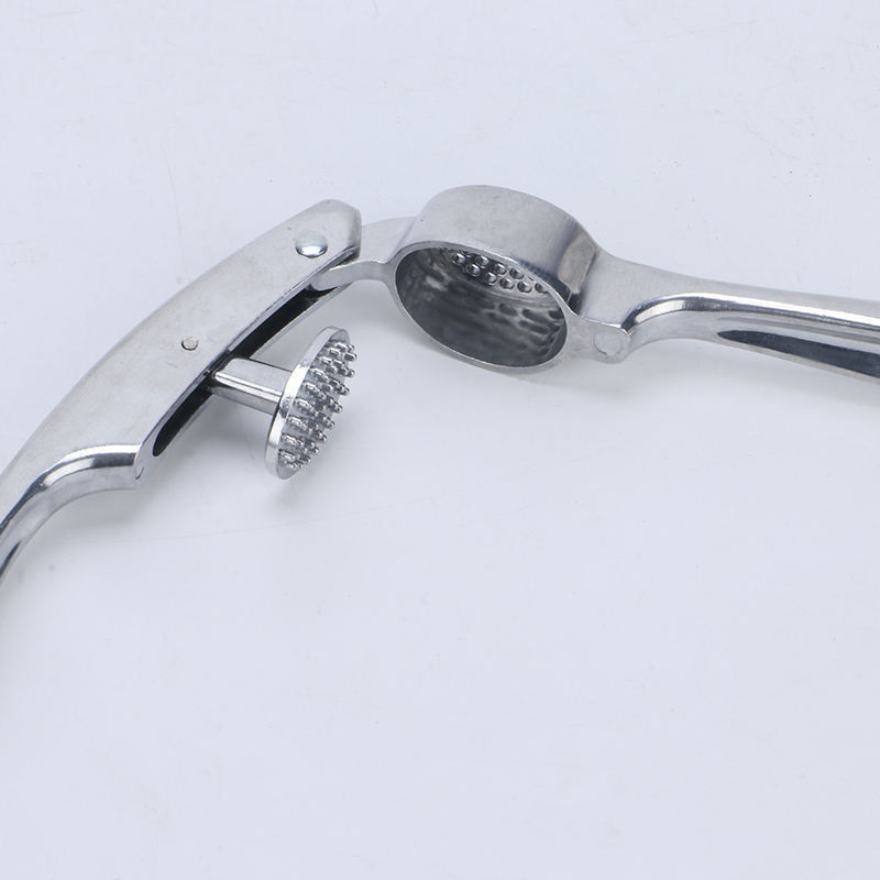 Customized Environmental Vegetables Ginger Squeezer Tool Aluminum Heavy Duty Grip Garlic Hand Press