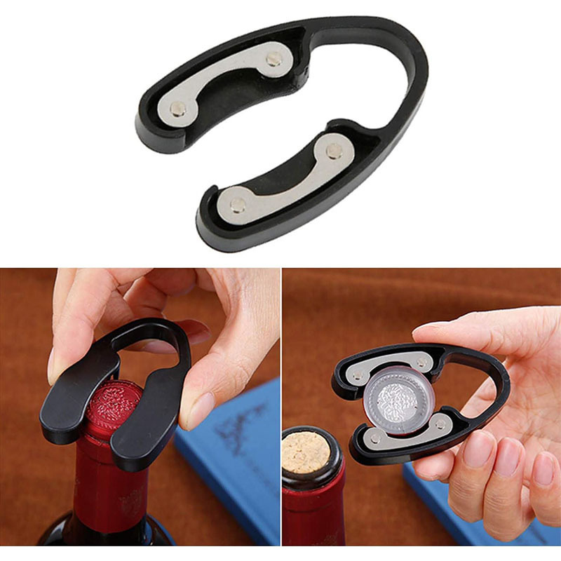 Top Seller Bar Tools Wine Bottle Opener 5pcs Set Creative Personalized Stainless Steel Wine Corkscrew Gift Box