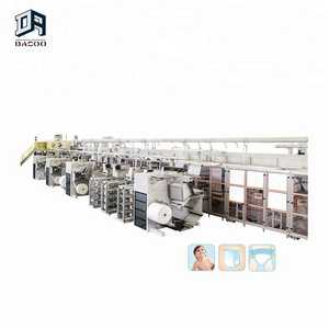 Full Automatic Baby Nappy Manufacturing Machines for Training Pants