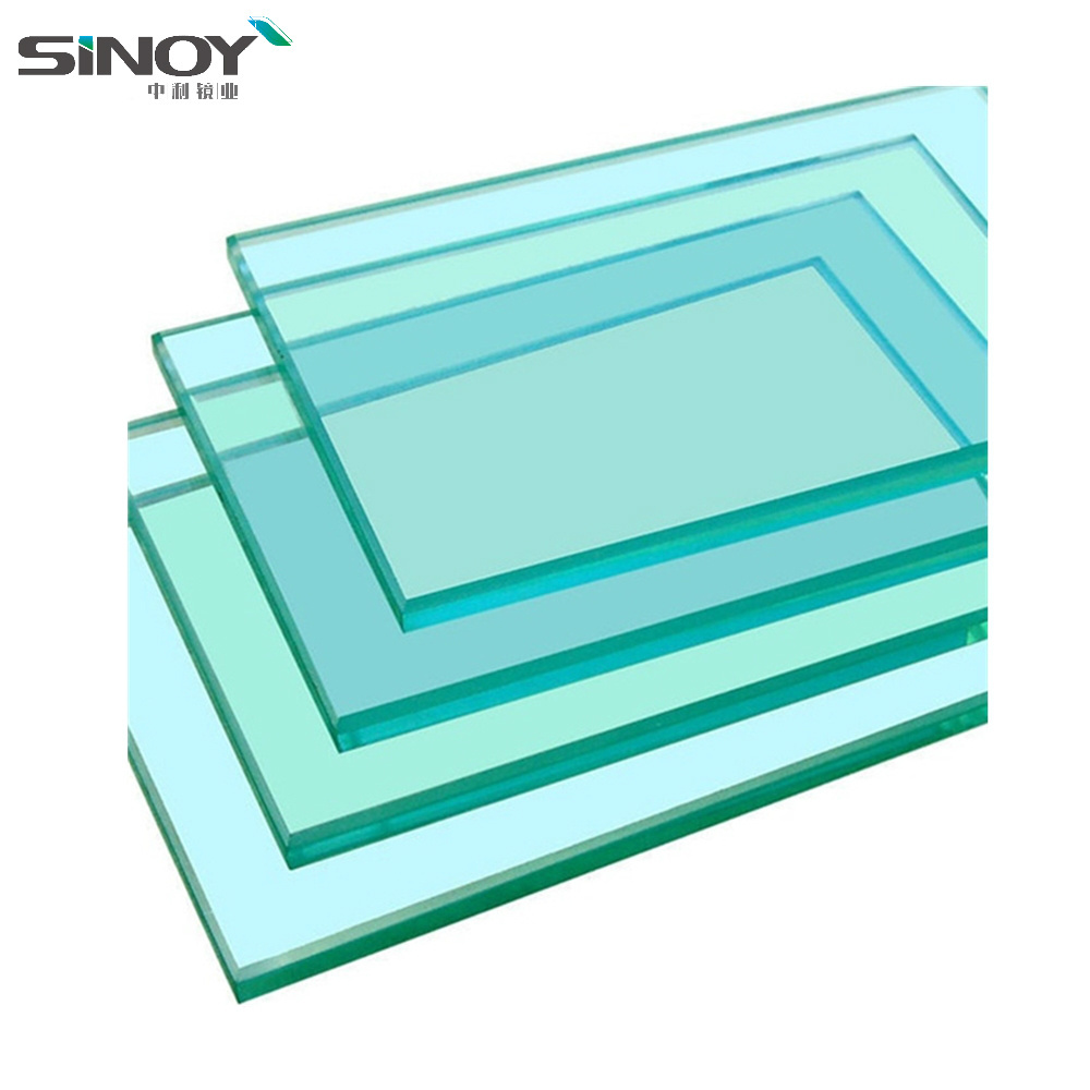 tempered glass sheet price per square meter Clear Tempered glass door  laminated  tempered glass thickness