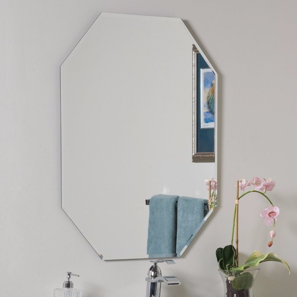 stick on the wall elegant decoration mount mirror