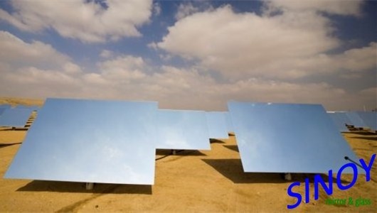 SINOY mirror factory outdoor application 25 years guarantee CSP Solar Mirror heliostat mirror collector