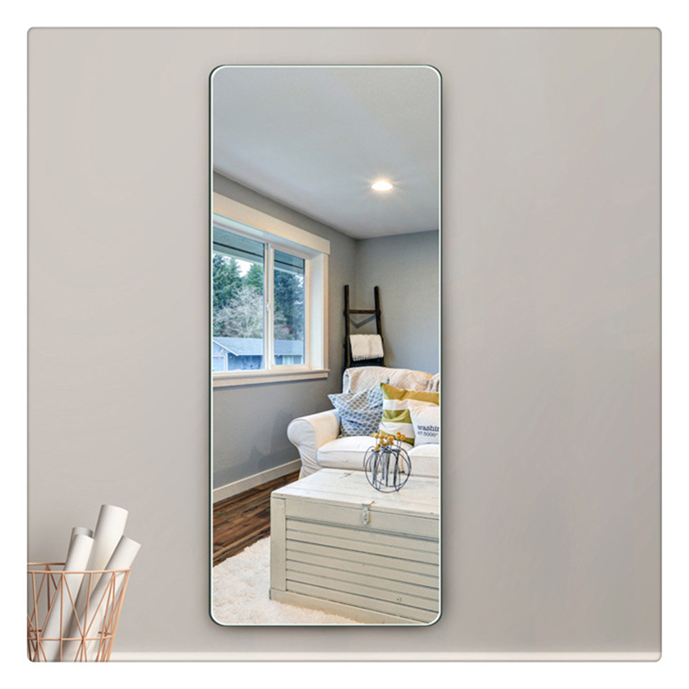 50*150cm The Better Bevel Frameless Rectangle Wall aluminum mounted Mirror Full Length Mirror