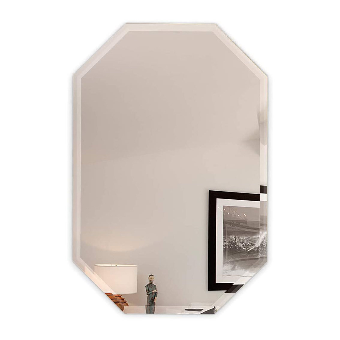 Explosive Models Frameless Decorative Irregular Mirror for Bathroom Home Decor