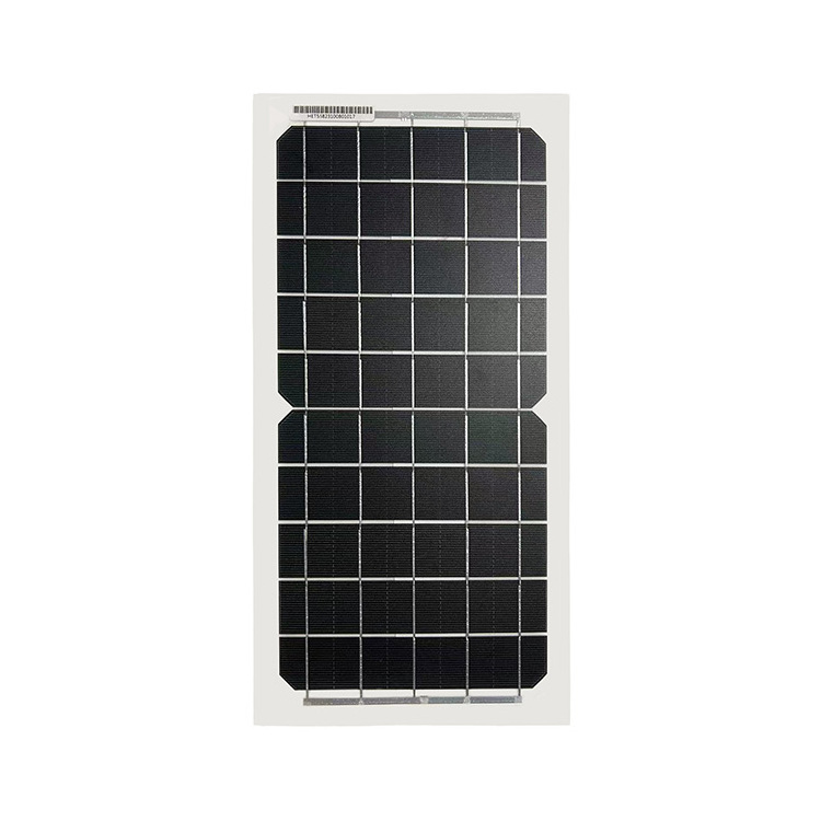 mono 10 watt 5V semi flexible solar panel USB 1 to 10 ports optional