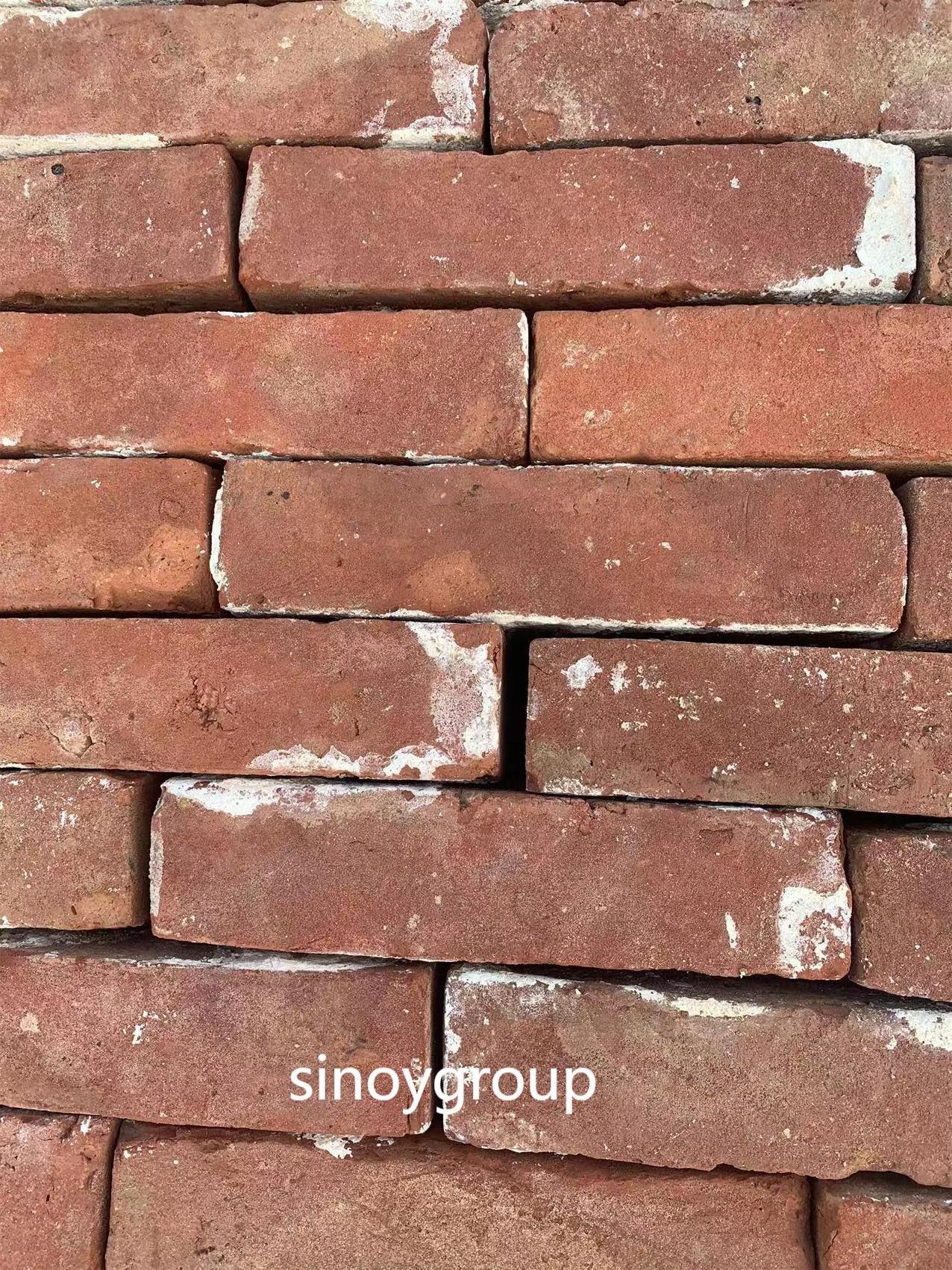 Reclaimed 240*115*55mm Old Red clay building bricks