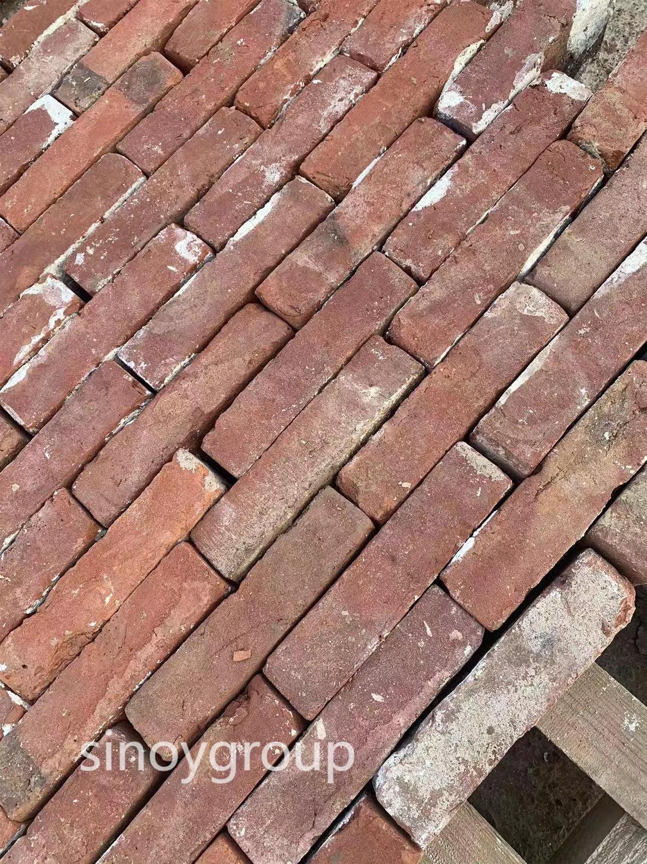 Reclaimed 240*115*55mm Old Red clay building bricks