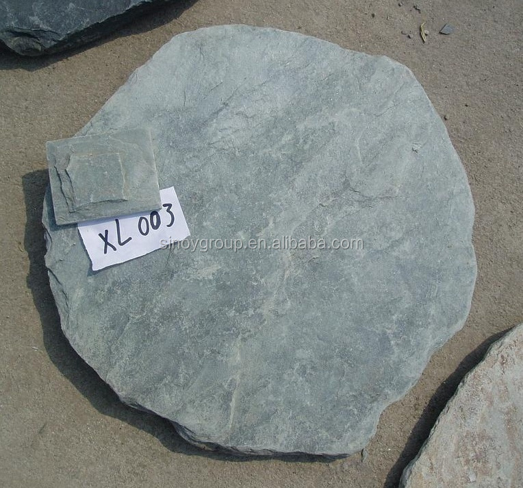 Garden slate green stepping stone ,flagstone