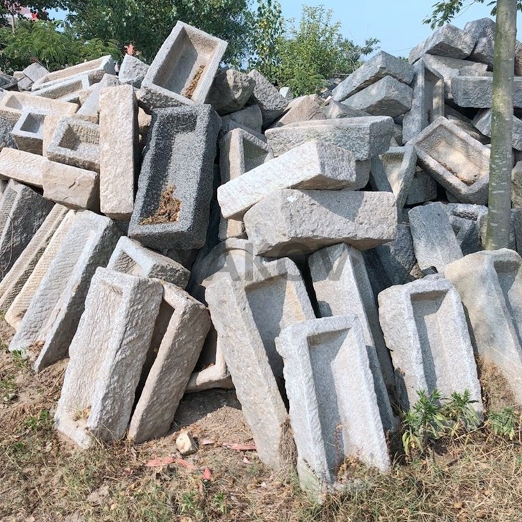 wholesaler high quality old granite antique stone pig trough