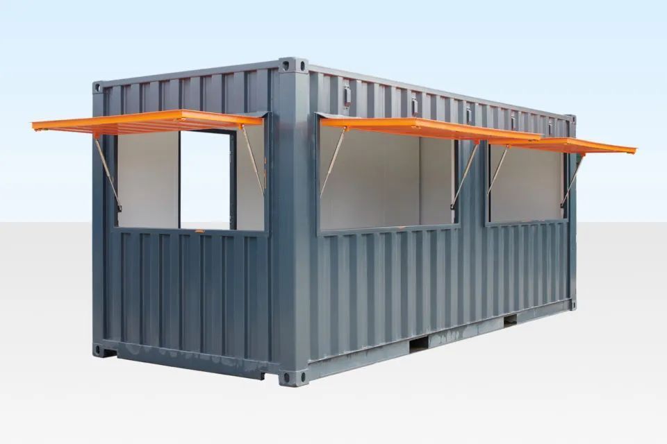 40ft Prefabricated Customized Movable House  Container Office Tiny House Modern Converted Container