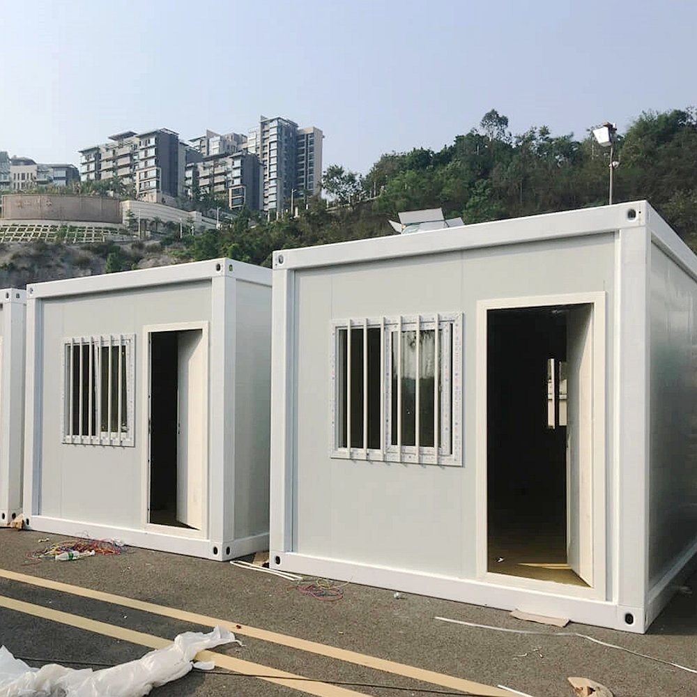 Convenient assembly disassembly flat pack cubby container house