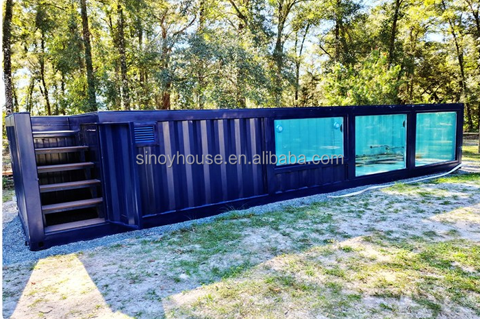 Factory Direct Sale Mobile Home Prefabricated Stairs Durable Shipping Container Pool