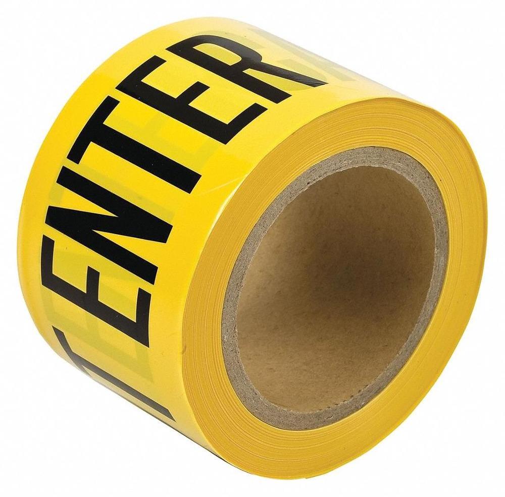 Hot sale factory Price Custom Barricade Detectable Marking PE Caution Warning Tape