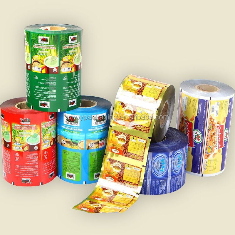 Packaging Film Roll Laminated Material Stock Flexible Ldpe Plastic for Flexible Food Packaging