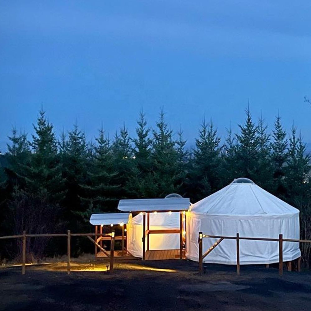 4 season camping yurts for sale with land