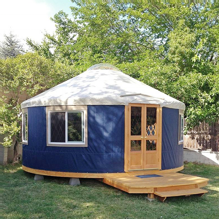 outdoor wood yurt garden mini homes prefab dome house for sale