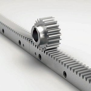 Industry Teeth Hardened sliding gate Spur Gear rack and pinion