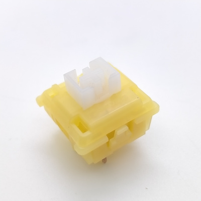 TECSEE Medium Switch HPE Top PC Bottom POM Linear Stem Switch 63.5g Single Spring Mechanical Keyboard Switch