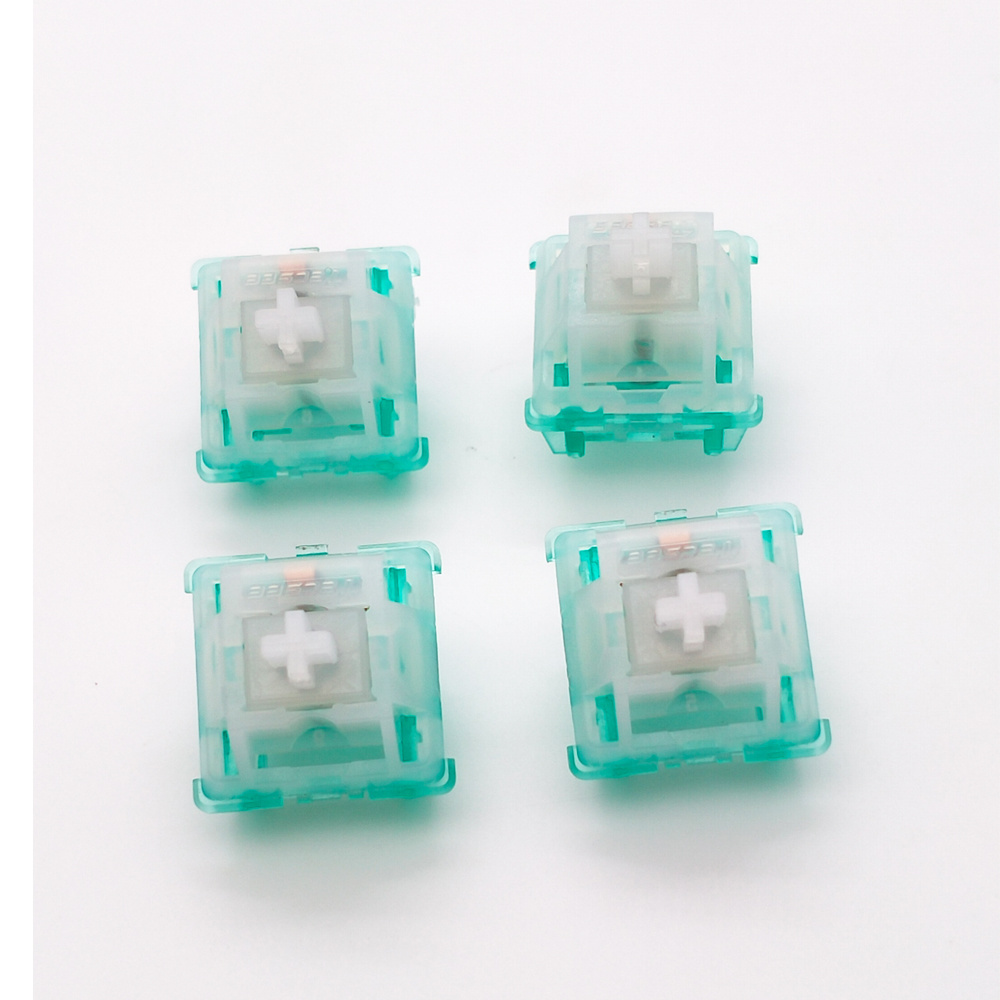 Tecsee Jadeite Linear Custom Keyboard Switches UHMWPE Stem Mechanical Keyboard Switches