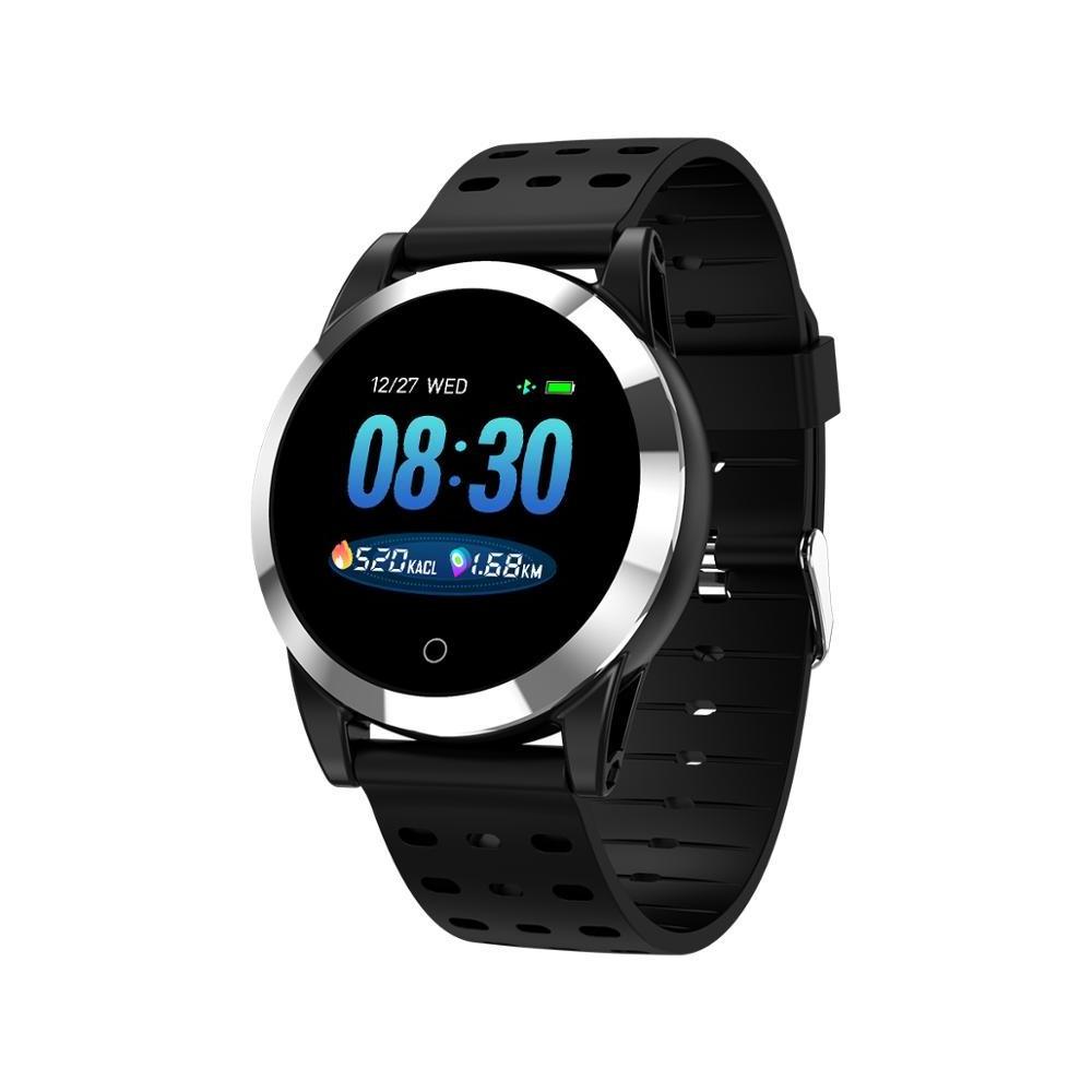 OEM ECG Smart Watch R19 Multiple Sports Blood Pressure IP68 Smart Watch With Silicone Strap