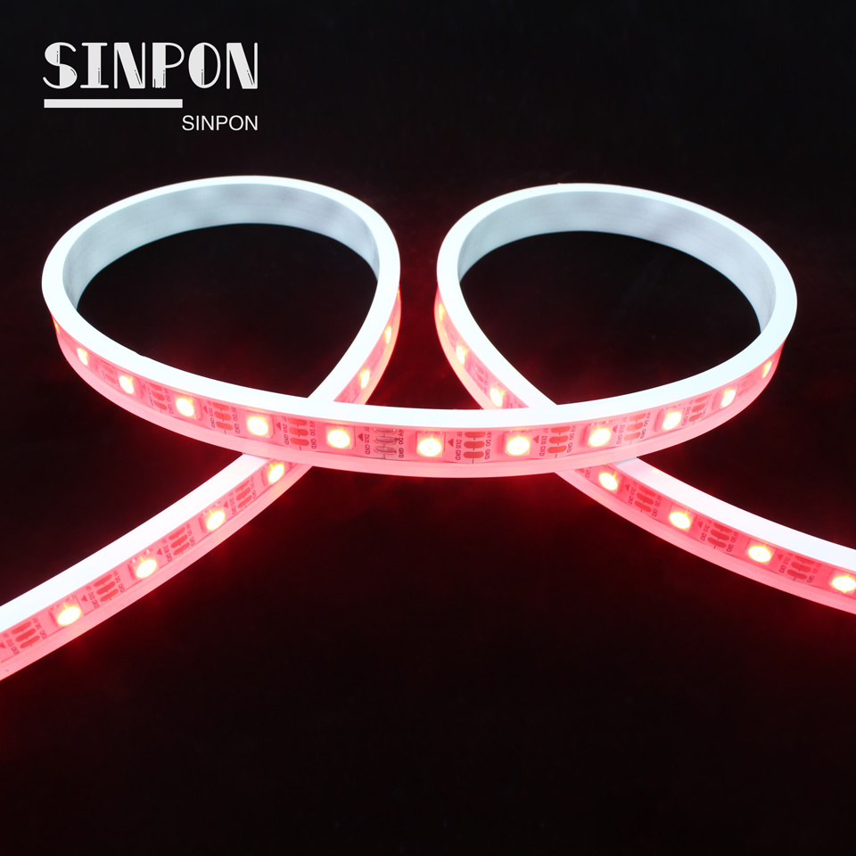 Factory price direct sales and waterproof LED Silicone Tube with new design thin wall soft clear gel tubing silicone rubber tube