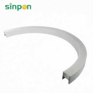 New Circular aluminium housing surface mounting channel alu profiles for led flexible strip light and led bar