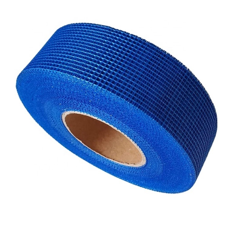 high quality fiberglass reinforced self adhesive drywall plasterboard knauf joint scrim mesh repair tape roll