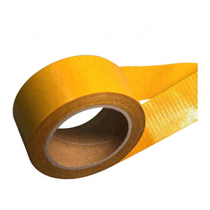 Double sided strong adhesive fiberglass reinforced filament strapping tape for strip sealing SPD-330