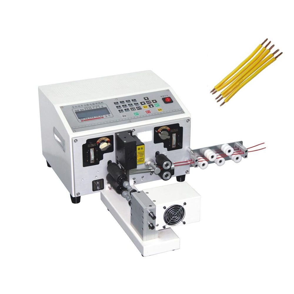 SR-320T 4sqmm automatic wire peeling cutting machine twisting device stripping data cable manufacturing Equipment Machine