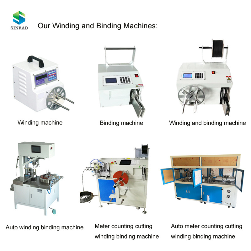 Wire Winding Spooling Machine Semi Automatic Electric Cable Wire Twist Tie Cable Winding Tying Machines For Sale